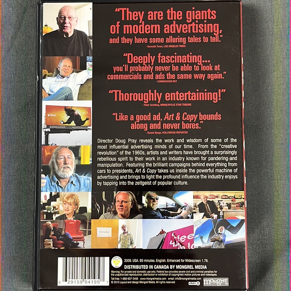 Art & Copy DVD - Picture 3 of 3